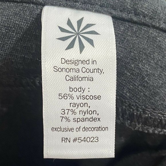 Athleta Women’s Ponte Knit Gray Pants Sz 4 NWT Stretch Comfort NEW! - Picture 7 of 7